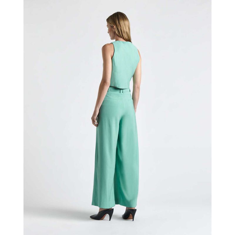 Cue Viscose Twill Waistcoat image number 1